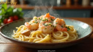 Recipe for Shrimp and Chicken Alfredo