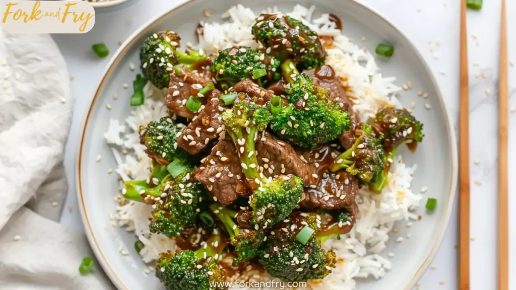 Easy Chinese Beef and Broccoli in One Skillet