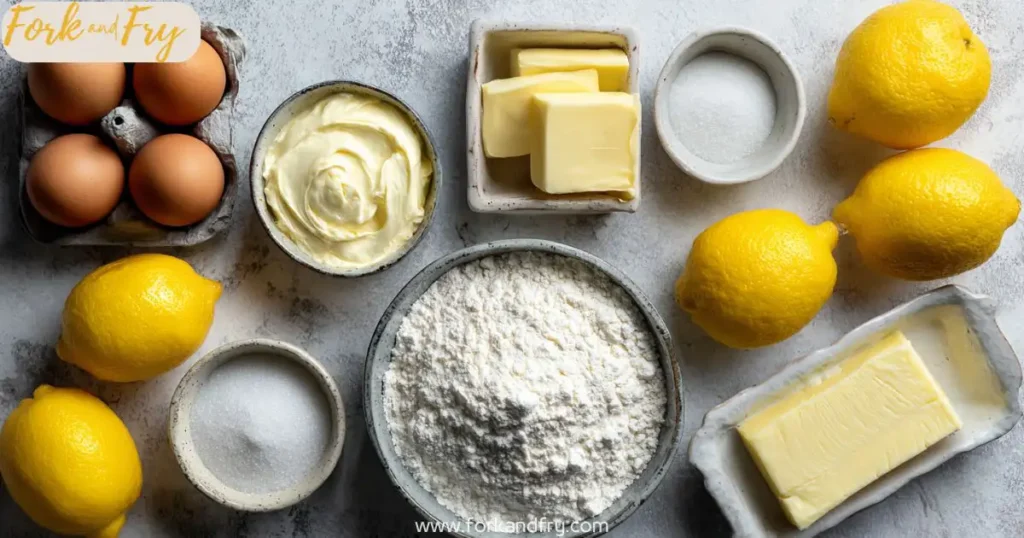 lemon mascarpone cake ingredients