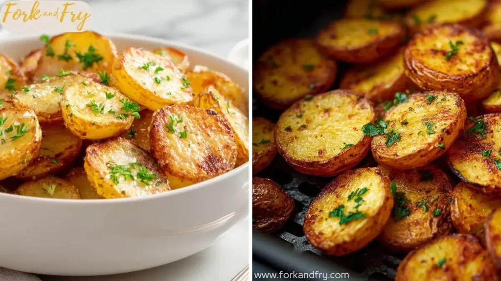 Crispy Air Fryer Sliced Potatoes Recipe