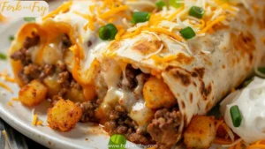 Cheesy Potato Burritos – The Ultimate Comfort Meal