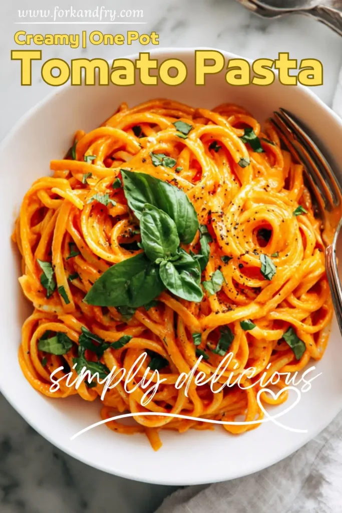 30-Minute Creamy Tomato Pasta