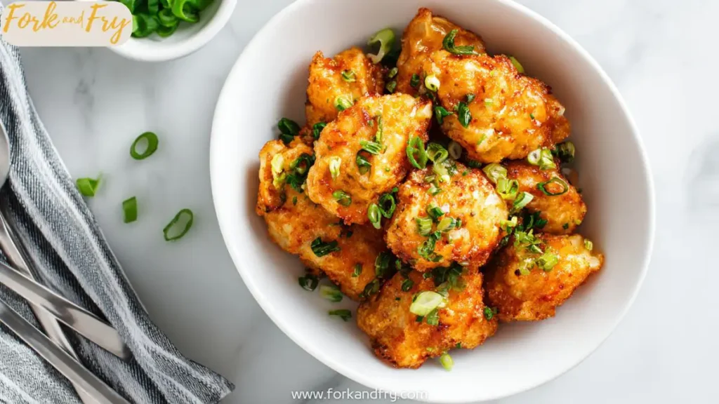 Golden Crispy Chicken Dumplings