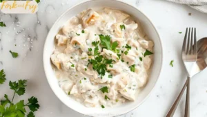 Creamy Chicken Stroganoff with Mushrooms (30-Minute Comfort Classic!)