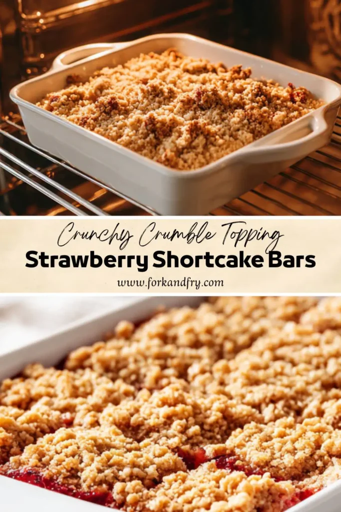 Easy Strawberry Shortcake Squares