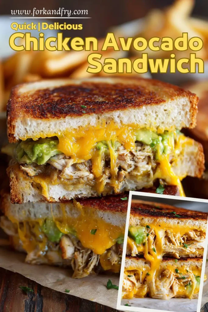 Grilled Chicken Avocado Melt