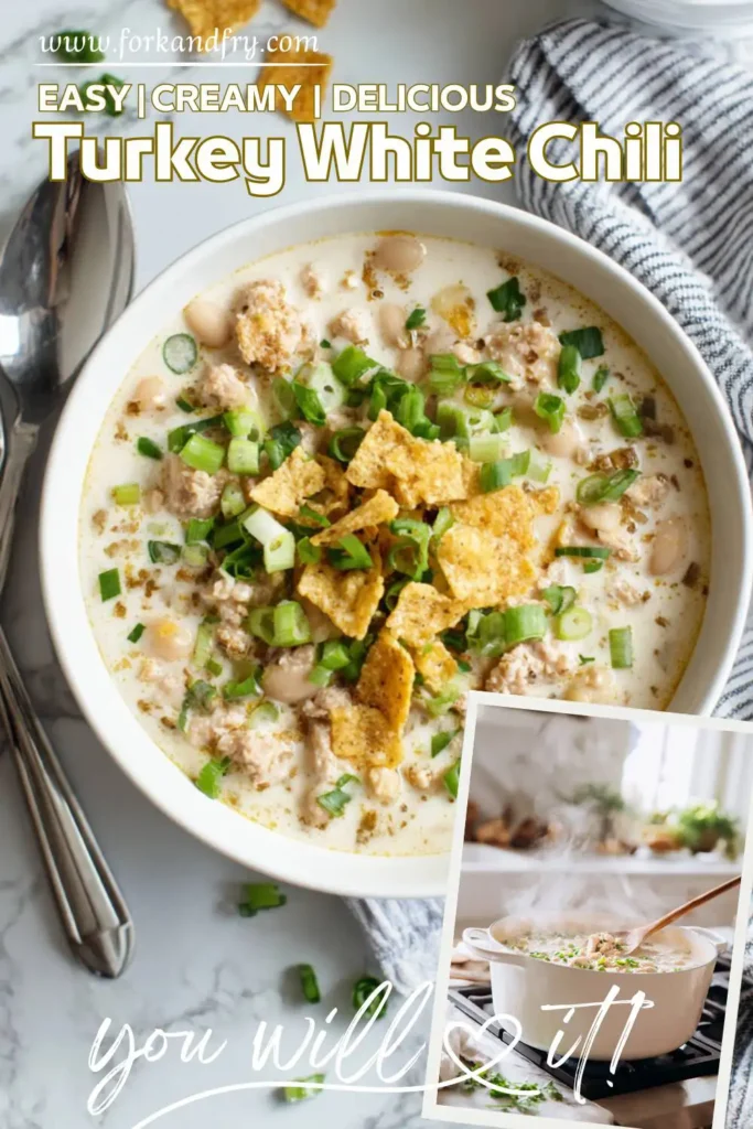 Hearty White Bean Chili with Ground Turkey Hearty White Bean Chili with Ground Turkey