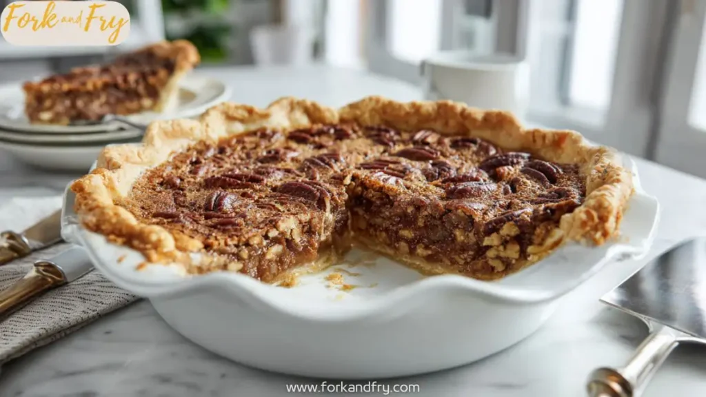 Classic Southern Pecan Pie with Gooey Filling