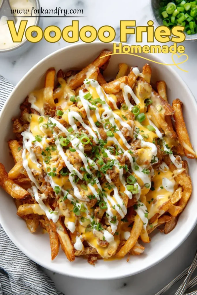 Homemade Voodoo Fries for Game Day