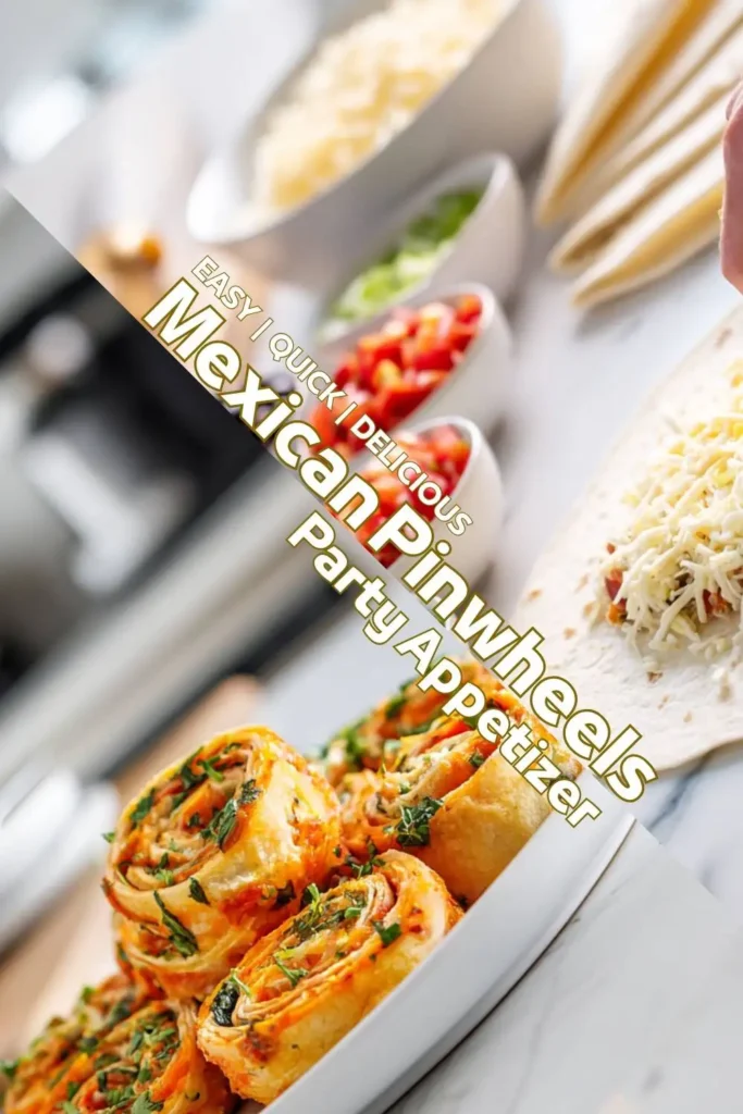 Make-Ahead Mexican Appetizer Pinwheels FAF Make-Ahead Mexican Appetizer: Pinwheels