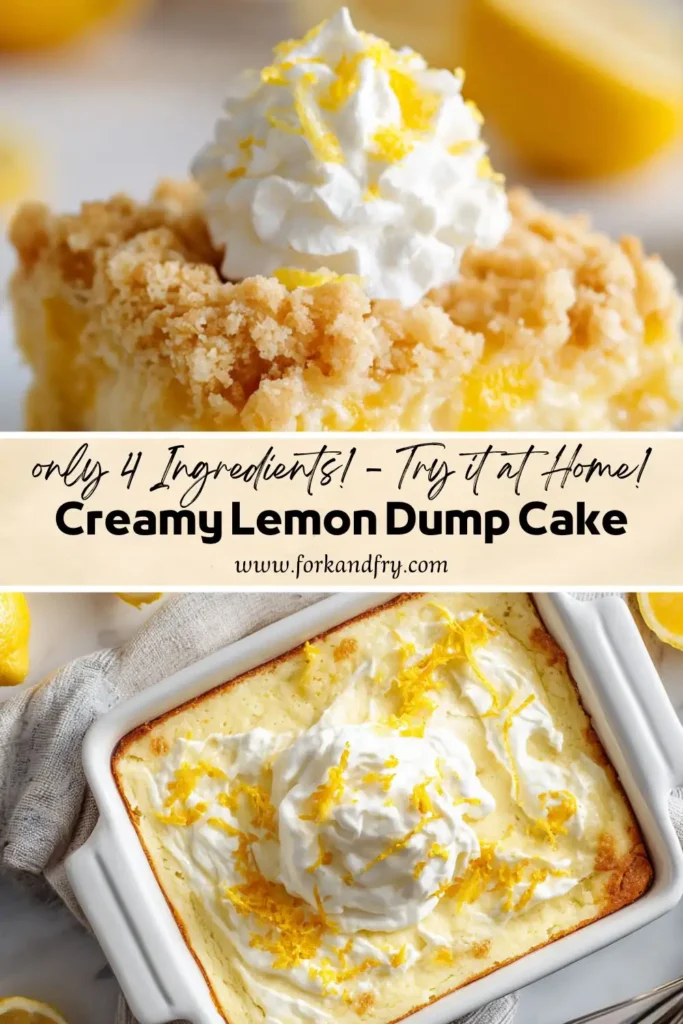 Lemon Cake with Pie Filling and Cream Cheese