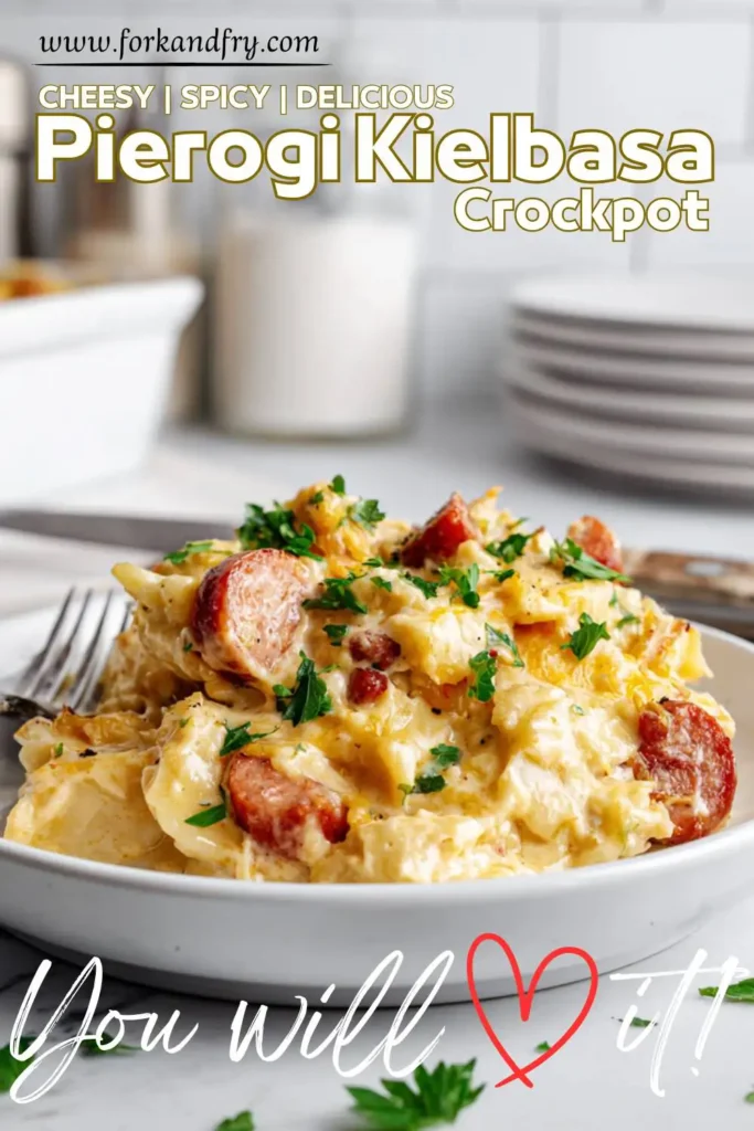 Slow Cooker Pierogi and Kielbasa Casserole Slow Cooker Pierogi and Kielbasa Casserole