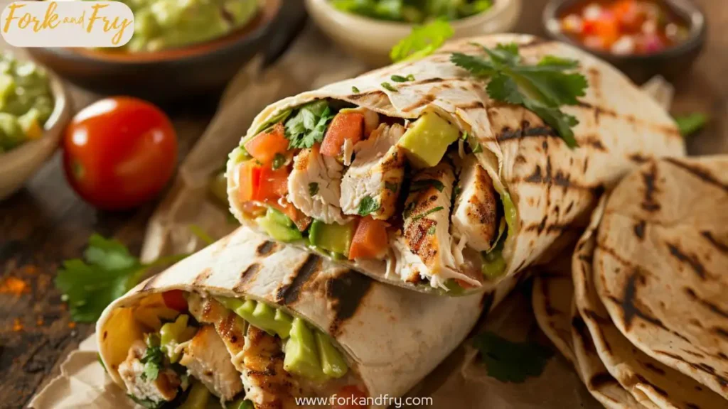 Chipotle Ranch Grilled Chicken Wrap