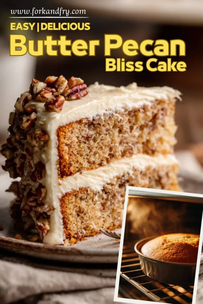 Southern-Style Butter Pecan Layer Cake