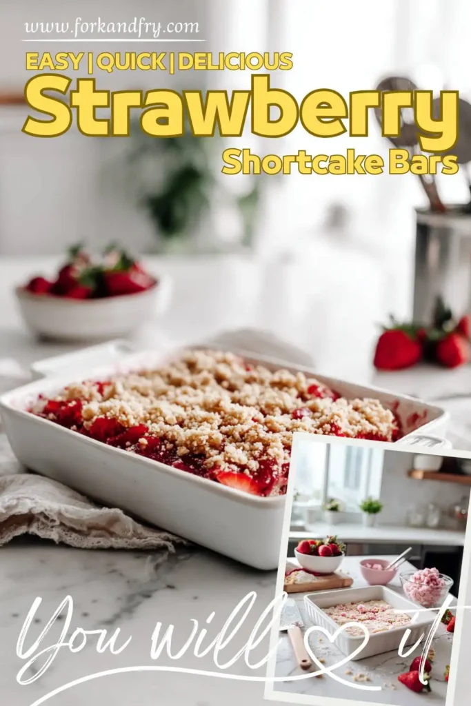 Strawberry Crunch Dessert Bars