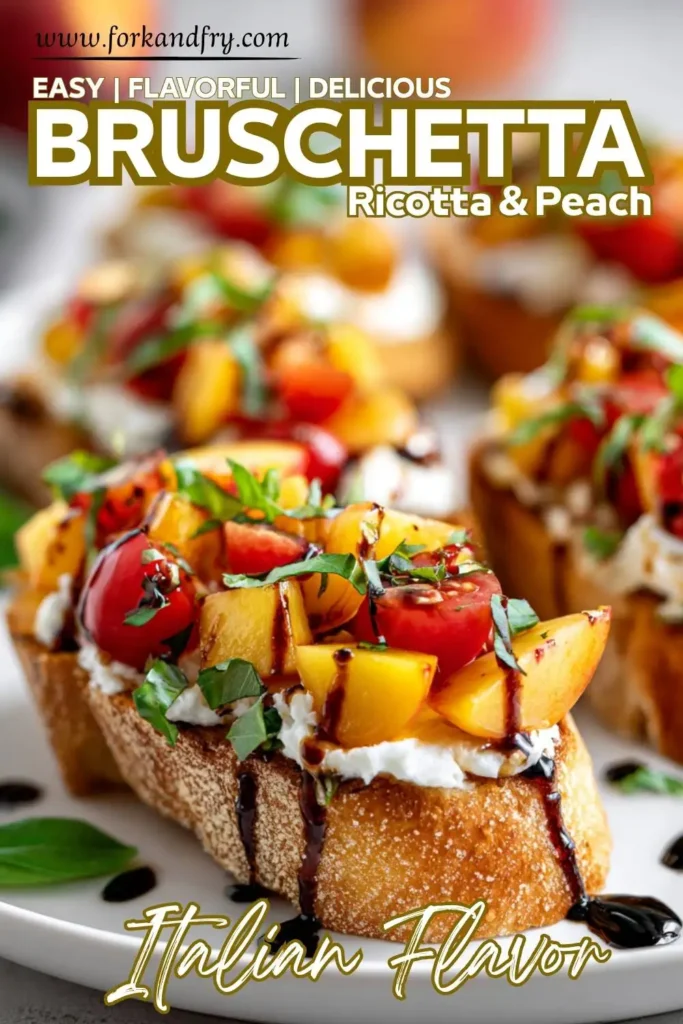30-Minute Whipped Ricotta Peach Appetizer 30-Minute Whipped Ricotta Peach Appetizer