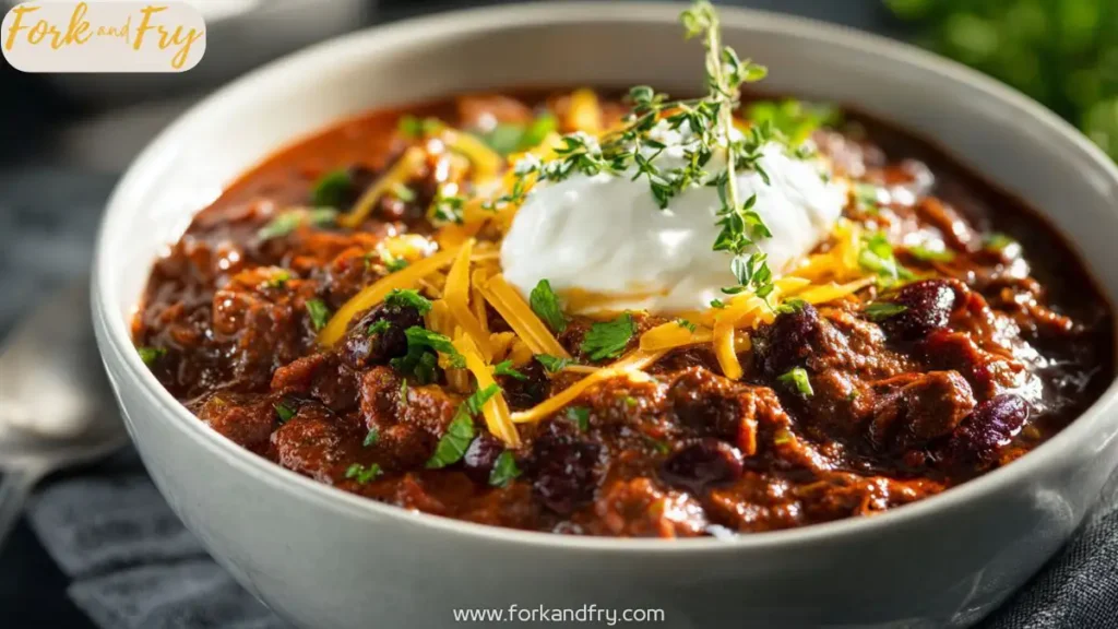 Old-Fashioned Chili Recipe with a Bold Kick