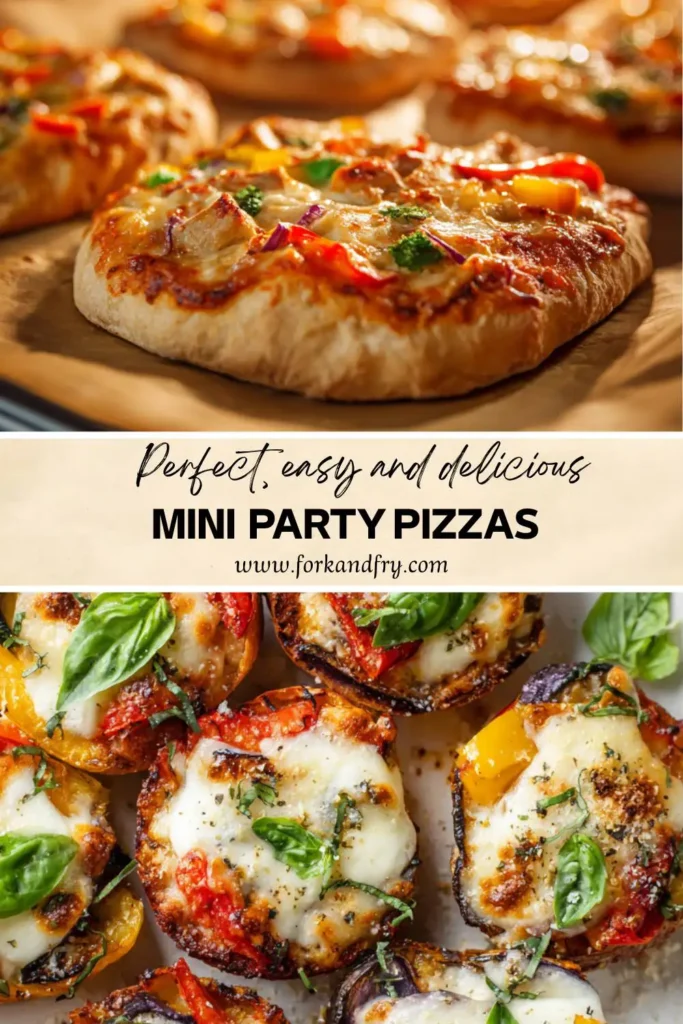 Cheesy Mini Pizza Appetizers Cheesy Mini Pizza Appetizers