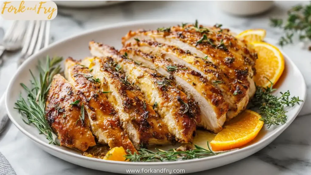 Roasted Citrus Herb Turkey Breast