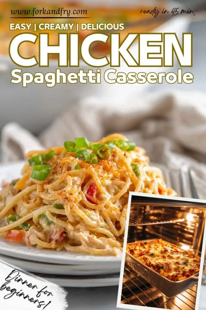 Creamy Cajun Chicken Pasta Casserole