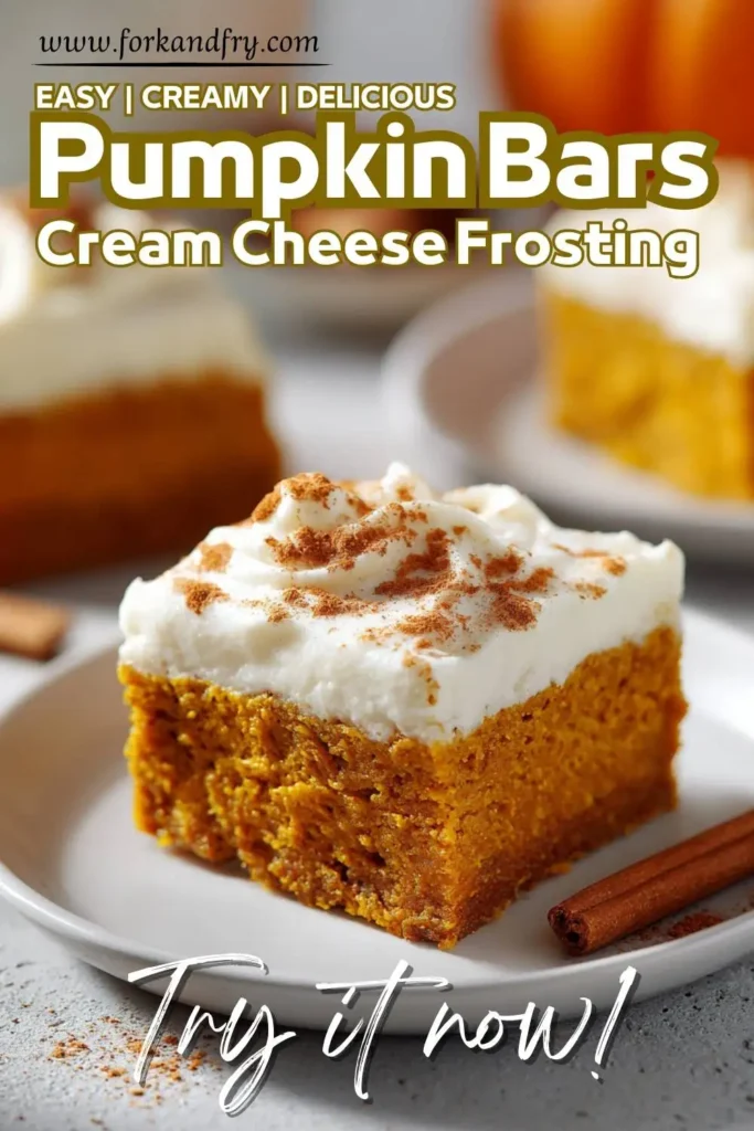 Crowd-Pleasing Pumpkin Bars for Fall Gatherings