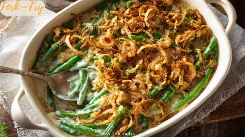 Green Bean Casserole with Fried Onions