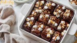 Easy Mississippi Mud Cake (Fudgy 9×13 Dessert for Chocolate Lovers!)