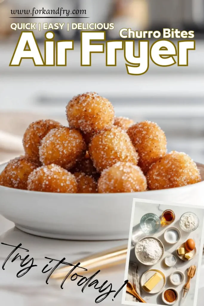 Easy No-Fry Churros in the Air Fryer