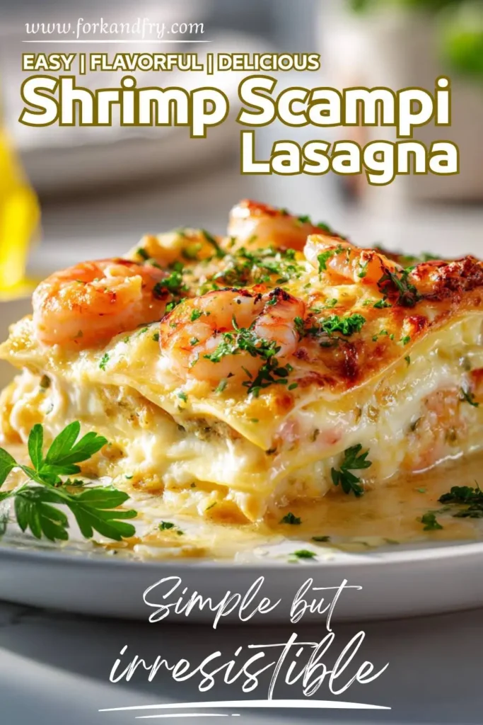 Easy Shrimp Lasagne Recipe for Dinner Parties