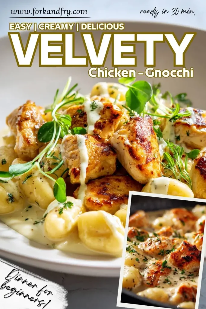 Garlic Parmesan Chicken Gnocchi Dinner