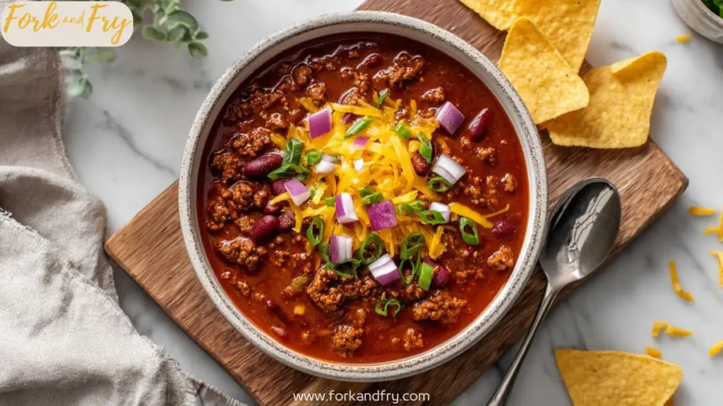 Classic Homemade Chili Recipe – Beans Optional