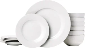Kitchen Dinnerware Set Microwave and Dishwasher Safe