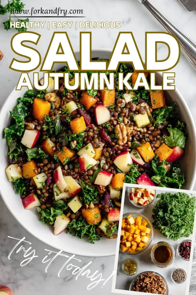 Maple Balsamic Kale Salad with Squash and Apples Maple Balsamic Kale Salad with Squash and Apples