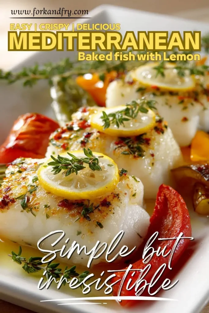 One-Pan Baked Fish with Herbs and Citrus