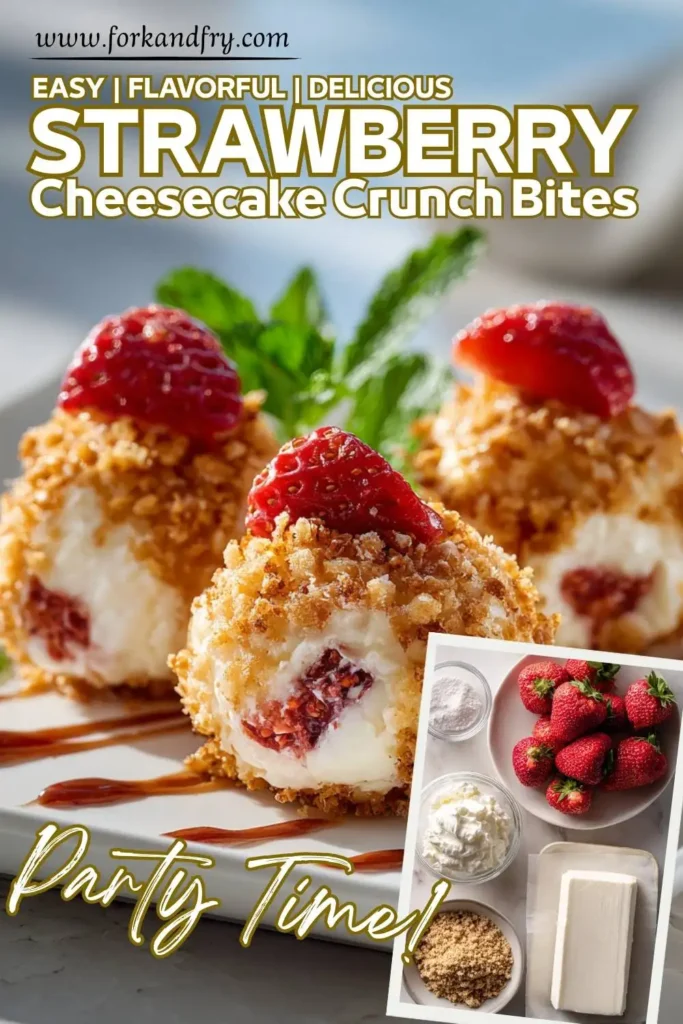 Party-Perfect Strawberry Cheesecake Bombs Party-Perfect Strawberry Cheesecake Bombs