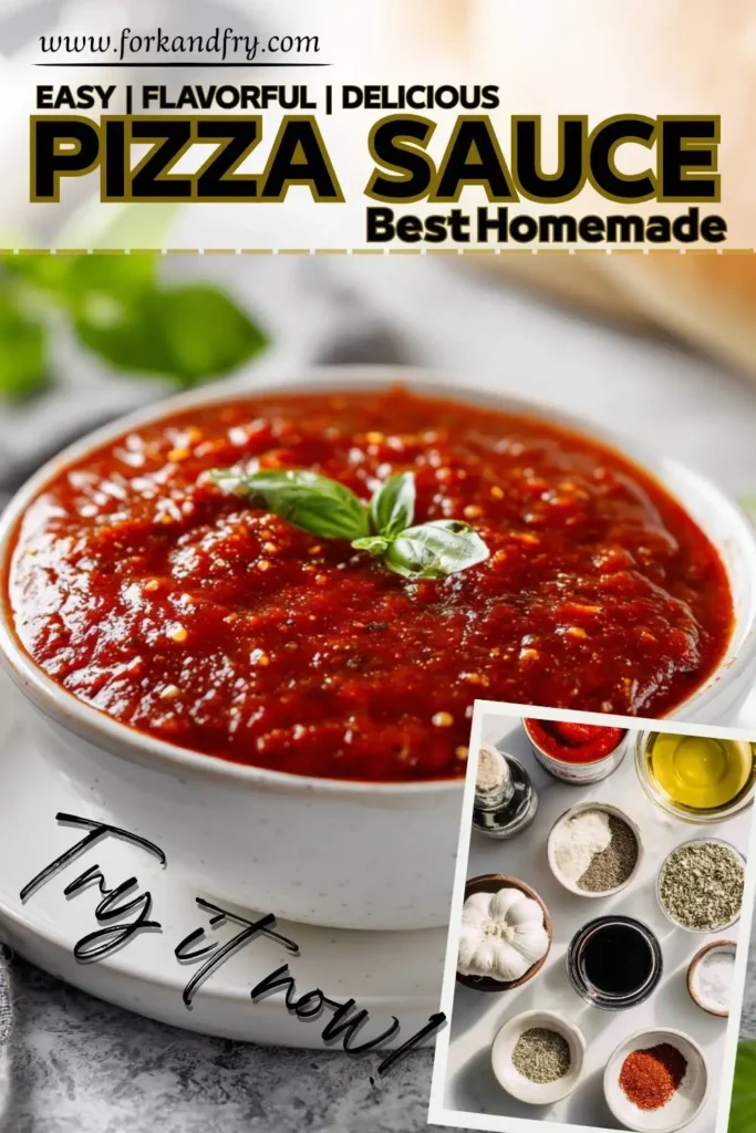 Quick Homemade Pizza Tomato Sauce Recipe Quick Homemade Pizza Tomato Sauce Recipe