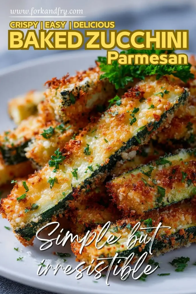 Sheet pan of roasted zucchini with melted Parmesan on top