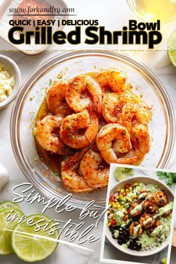 Healthy Shrimp and Rice Bowl with Corn Salsa