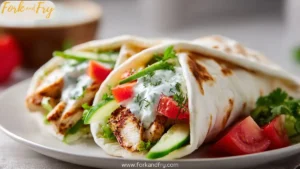 Zesty Greek Chicken Wraps