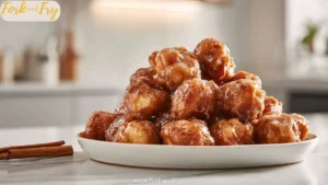 Cinnamon-Glazed Apple Fritter Bites (Baked, Not Fried!)