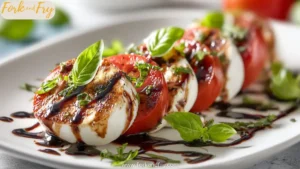 Caprese Salad with Balsamic Reduction