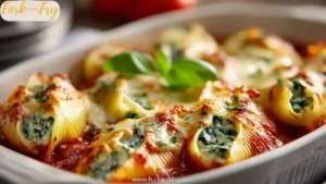 Creamy Spinach & Ricotta Stuffed Shells
