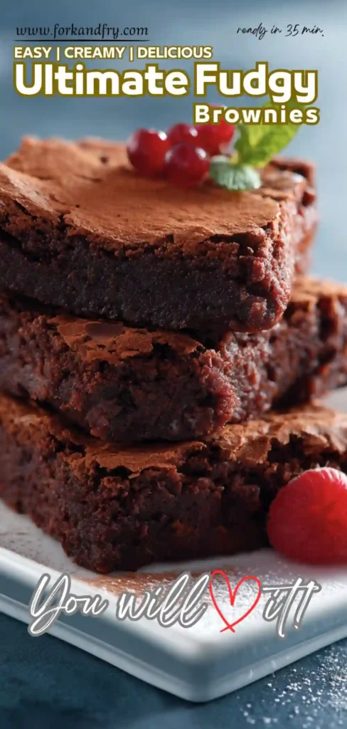 Close-up of a sliced brownie showing moist, chocolatey texture.