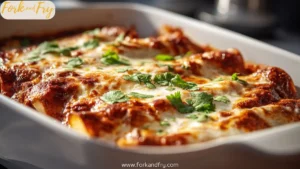 Cheesy Beef Enchiladas Bake