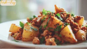 Ground Turkey with Potatoes