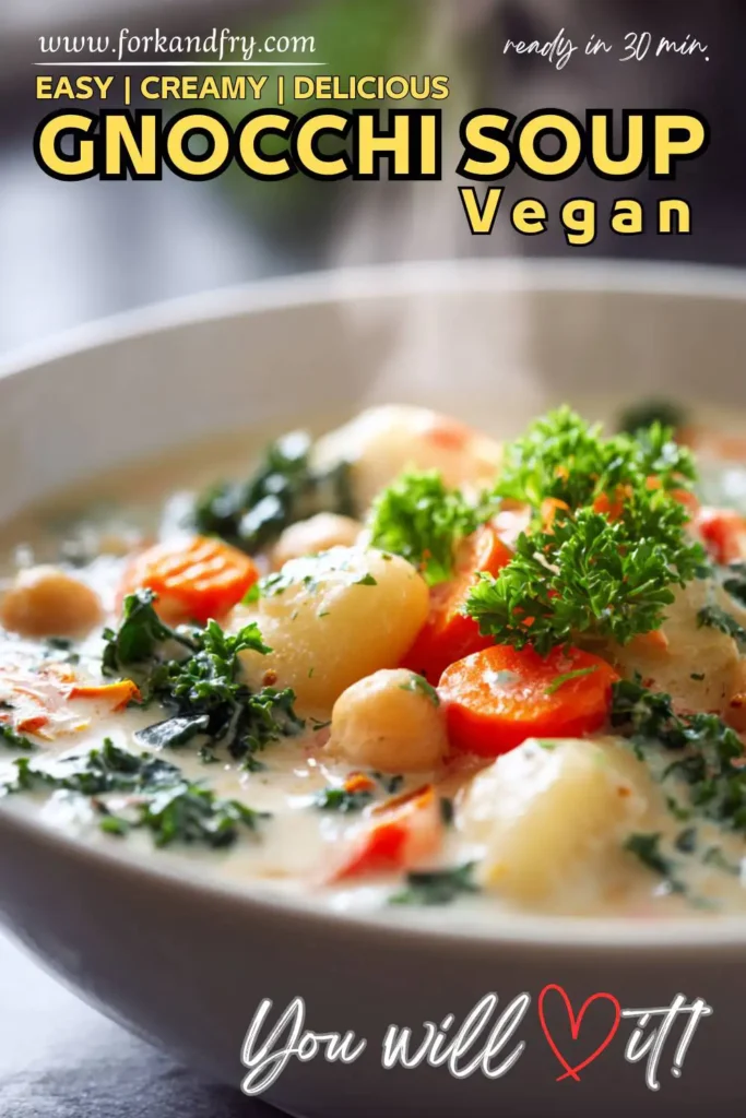 One-Pot Creamy Vegan Gnocchi Dinner