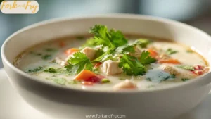 Quick & Creamy Thai Chicken Soup