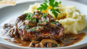 Classic Salisbury Steak with Mushroom Gravy
