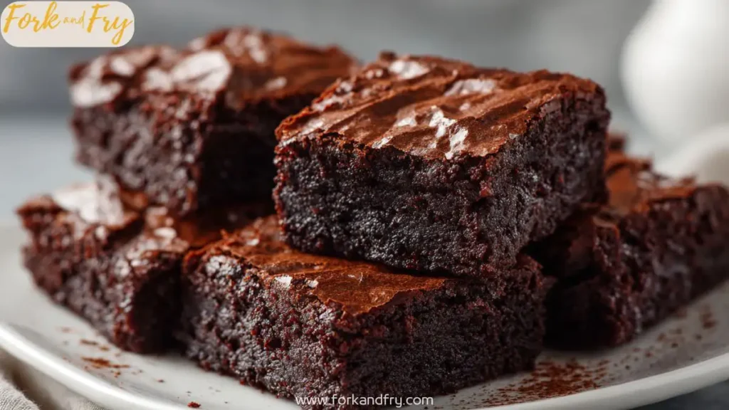Easy Cocoa Fudge Brownies Recipe