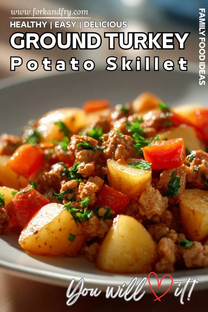 40-Minute Ground Turkey u0026amp; Potato Dinner
